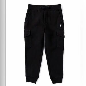Polo by Ralph Lauren Kids Black Cargo Joggers 2T